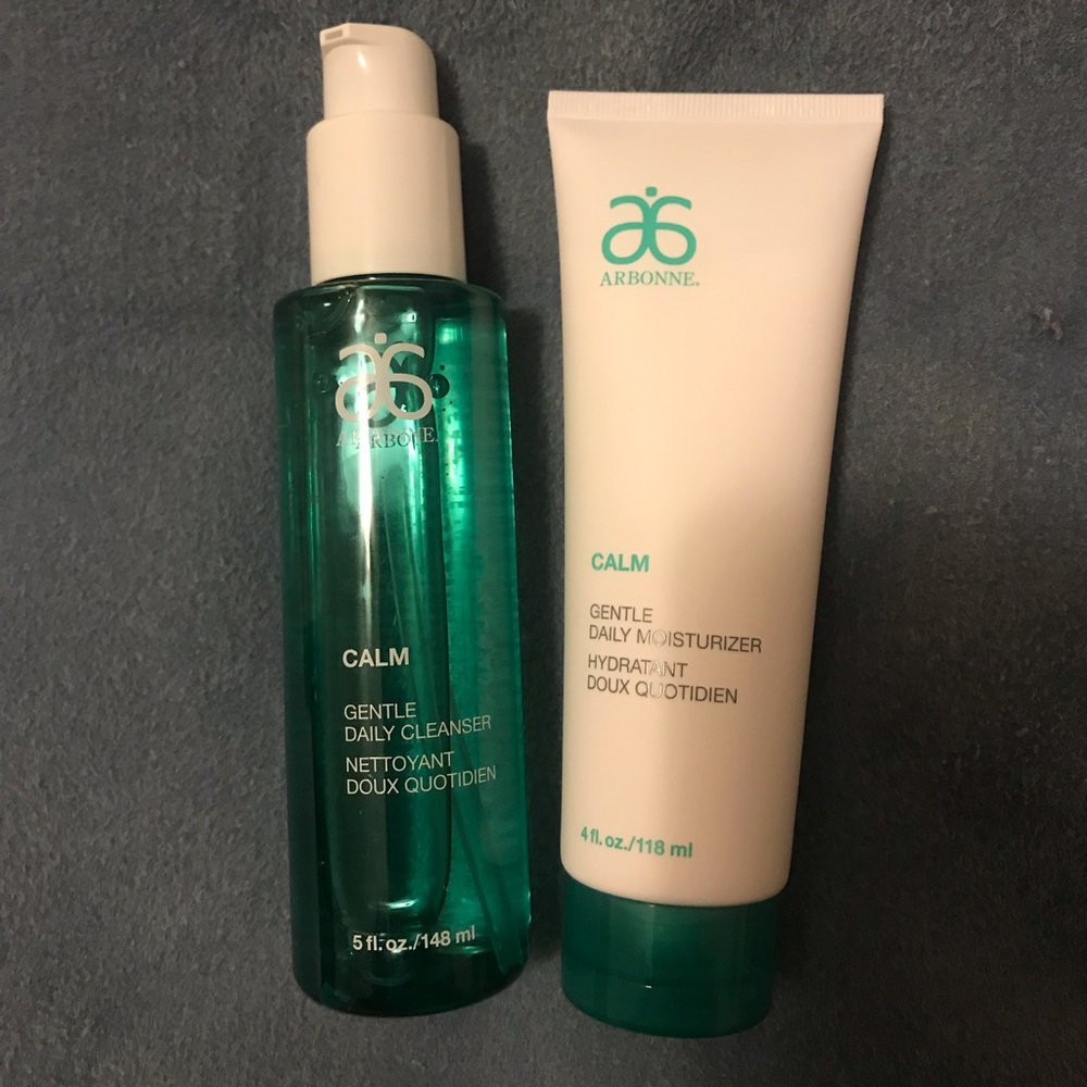 Arbonne Cleanser and Moisturizer Set